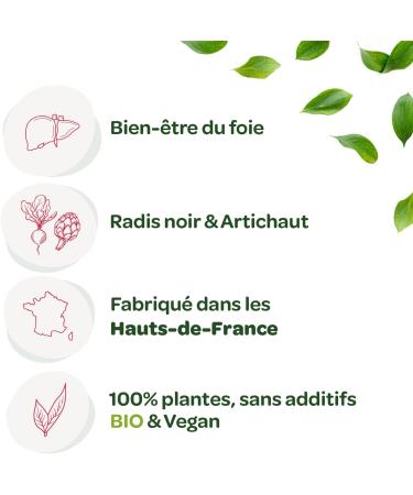 SUPERDIET - BLACK RADISH ORGANIC ARTICHOKE - Easy digestion & natural transit - Portable & eco format - 30 Single doses of 15 ml - Buy Online on GoSupps.com