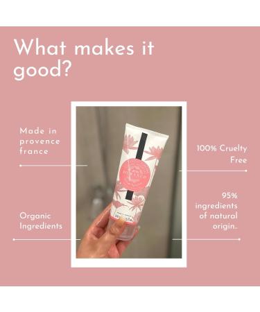 Durance Les Eternelles Natural Shower Gel For Women (200ml) Rose Petal Fragrance - Women s Body Wash | Nourishes Gently Cleanses Hydrates & Softens Skin - Buy Online on GoSupps.com