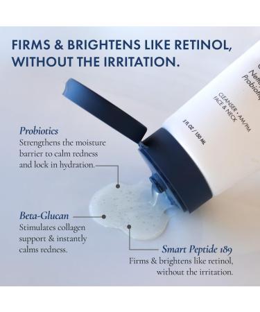 Glowbiotics Complete Brightening System: Revitalizing Cleanser Vitamin C Serum & Multi-Brightening Cream | 3-Step Routine for Radiant Even-Looking Skin with Probiotics & Peptides - Buy Online on GoSupps.com