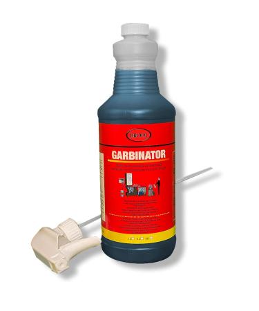 Garbinator - Industrial-strength degreaser and deodorizer for bins chutes and compactors. Dissolves odors at the source leaving a fresh bubblegum scent. Prevents buildup and eliminates complaints