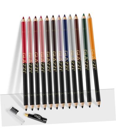 Ipetboom 12pcs Lip Liner Eyeliner Eyebrow Pen Pencil Eyeliner Waterproof Lip Liner Makeup Pen Lips - Buy Online on GoSupps.com