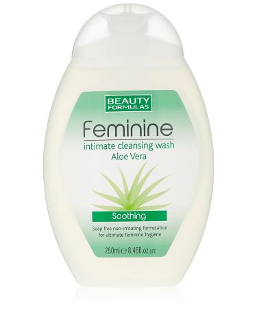 Beauty Formulas Feminine Aloe Vera Soothing Intimate Cleansing Wash
