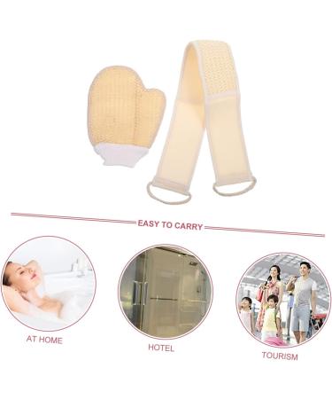 minkissy 1 Set Bath Towel Set Bath Sponge Bathing Sponge Shower Cleaning Scrubber Bath Shower Gloves Bath Cleaning Towel Beauty Sponges Beauty Kit Nubuck Cleaner Cleaning Cloth Sisal Body - Buy Online on GoSupps.com