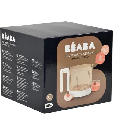 Beaba Babycook Neo Glass Bowl White | 1.55 kg - Eco-Friendly Baby Food Maker - Buy Online on GoSupps.com