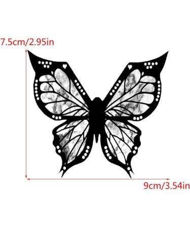 Butterfly Eyeliners Eyeshadow Stencils Butterfly Winged Eyeliners Guide Templates Tool Professional Eye Makeup Tool Double Pack - Buy Online on GoSupps.com