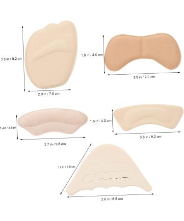 12 Pairs Breathable Foam Shoe Inserts - Anti-Slip Heel Liners & Cushions for Women's High Heels | Comfort & Support - Buy Online on GoSupps.com