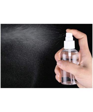 Transparent Plastic Spray Bottles Set - 4PCS Reusable Fine Mist Atomiser for Essential Oils & Travel (100ml 3.5oz) - Ideal for Perfume & Liquid Storage - Buy Online on GoSupps.com