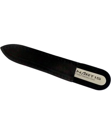 Premium Stainless Steel Hair Tweezers with Leather Case - Tenartis Made in Italy | Slant/Pointed - Buy Online on GoSupps.com
