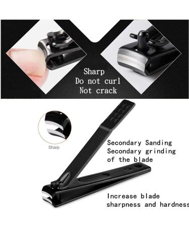 8-in-1 Stainless Steel Manicure Set for Men - Travel Size Nail Clippers & Pedicure Kit - Red Personal Care Gift - Buy Online on GoSupps.com