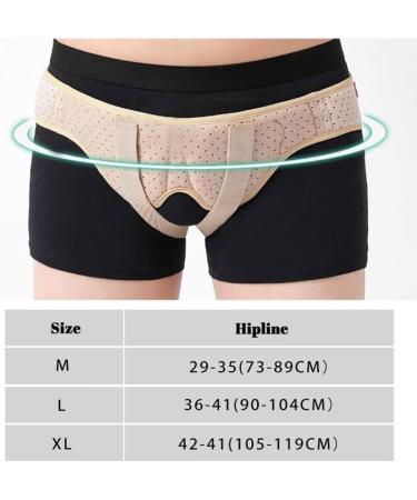 ZWEBY Hernia Belt for Men | Adjustable Inguinal & Sports Hernia Support Truss | XL | Breathable Material & Removable Compression Pads - Buy Online on GoSupps.com