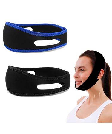 2 Anti Snoring Devices Snore Stopper Adjustable Stop Snoring Devices Natural Snoring Solution Chin Strap Anti Snore Devices Stop Snoring Chin Strap Anti Snoring Chin Strap Snoring Aids for Men Women