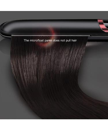 Professional Ceramic Hair Straightener Flat Iron - 35W Quick Styling 110V US Plug Fast 10 Sec Straightener for Black Hair - Buy Online on GoSupps.com