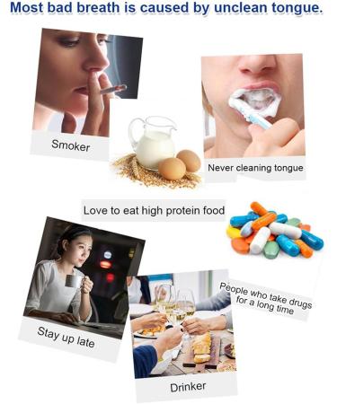 Probiotic Tongue Cleaning Gel Set | Oral Hygiene Brush & Scraper for Adults & Children - Buy Online on GoSupps.com