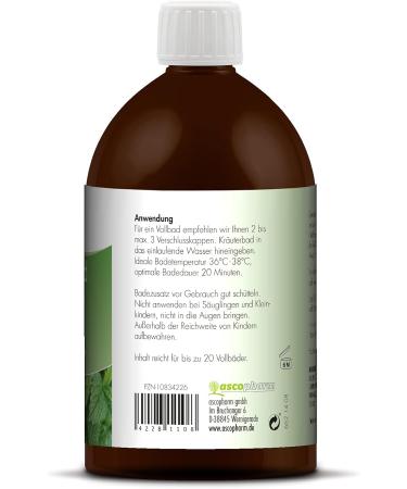Herbal Bath Lemon Balm 500ml | Stay Healthy Relax & Feel Good | International Shipping - Buy Online on GoSupps.com