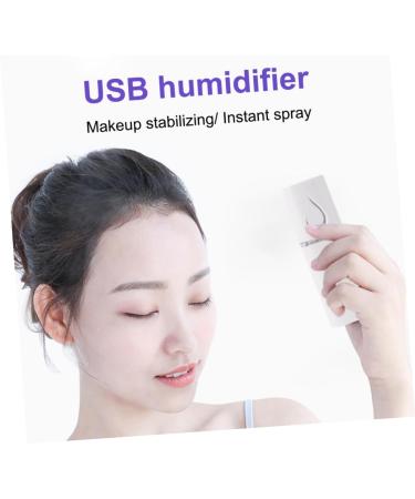 Beavorty 1pc Mini Sprayer Spray with Device Steamer Moisturizing Face Portable Nano Mirrorwhite Handheld 10.5*3cm White - Buy Online on GoSupps.com