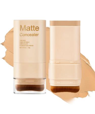 Beauty Balm Serum Boosted Skin Tint Foundation Stick Tinted Moisturizer for Face Full Coverage Foundation Concealer Stick for Foundation Makeup Contour Sticks for Face Makeup Dewy Finish (#4)