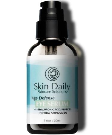 Skin Daily Eye Cream for Dark Circles and Puffiness - Brighten and Revitalize Your Eyes with Our Magical 1oz Serum Treatment - Say Goodbye to Tired-Looking Age Defense Eye Serum