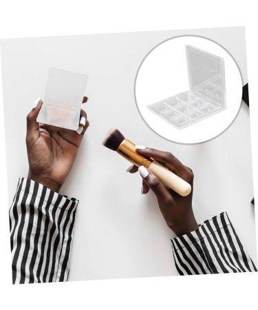 FOMIYES 4pcs Boxes Eye Shadow Box Travel Makeup Case Empty Highlight Case Cosmetics Sub Package Container - Buy Online on GoSupps.com