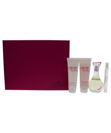 Paris Hilton Can Can Burlesque 4 Piece Gift Set with 3.4 Oz