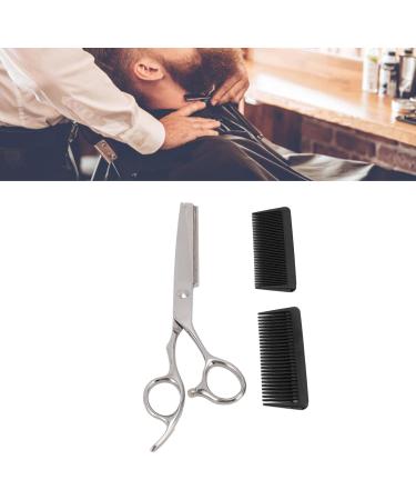 Hair Cutting Scissors Kit with 2 Comb Stainless Steel Accurate Cutting Multipurpose Professional for Home Salon Use - Buy Online on GoSupps.com