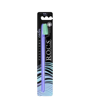 R.O.C.S.Passion toothbrush - intelligent office system - developed in collaboration with dentist -intelligent -intelligent teeth brushing - high -quality bristles (color cannot be selected) - Buy Online on GoSupps.com