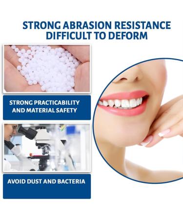 TAIHE Tooth repair kit DIY tooth replacement temporary tooth repair kit temporary tooth repair kit temporary teeth tooth filling material thermal adhesive beads for missing and broken teeth - Buy Online on GoSupps.com