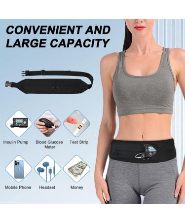 Insulin Pump Belt Diabetic Waist Pouch - Adjustable Holder for Men and Women | T1D Medical Accessories - Buy Online on GoSupps.com