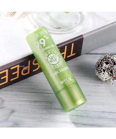 Long Lasting Lip Gloss Aloe Vera Moisturizing Color Changing Lip Balm Gloss Lipstick Beauty Tool - Buy Online on GoSupps.com