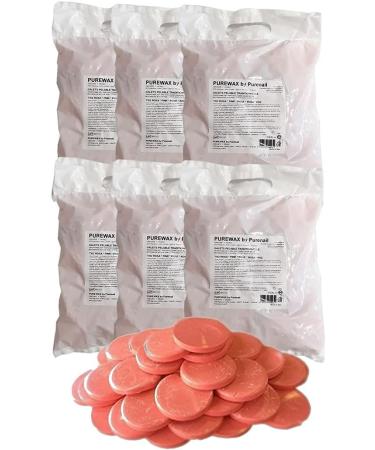 PureWax Rosa Wachssteine f r depilation | 6x1kg | Streifenfreie Haarentfernung f r Beine & K rper | Professionelles Wachs - Buy Online on GoSupps.com