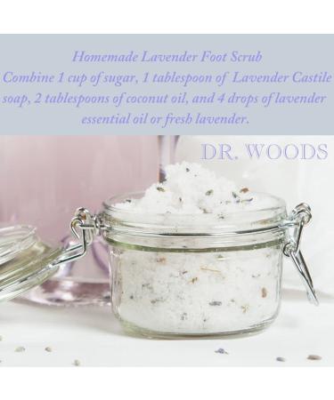 Dr. Woods Lavender Castile Soap 32oz with Organic Shea Butter - Pure & Gentle - Buy Online on GoSupps.com