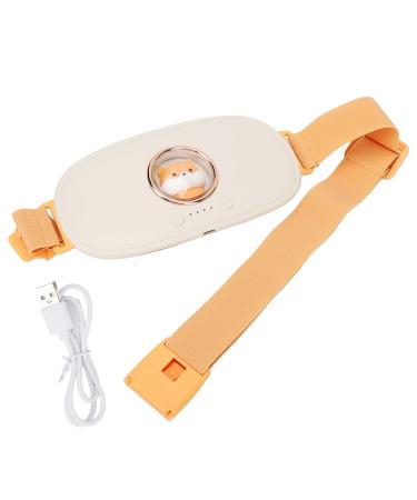 Menstruation heating pillows fast wireless vibration massager seizure heating belt with 4 heat levels and 5 vibration modes for the period