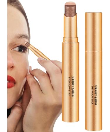  Whnbuij Eyeshadow Stick - Creamy Waterproof | 3 Colors Eyeshadow for Waterproof Cream Pastel Shiny Smooth for Travel - Buy Online on GoSupps.com