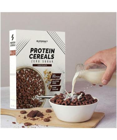 Superset Nutrition | Protein Cereals (300g) | C r ales & Granolas | Hautement prot in es sans sucres ajout s - Chocolat - Buy Online on GoSupps.com