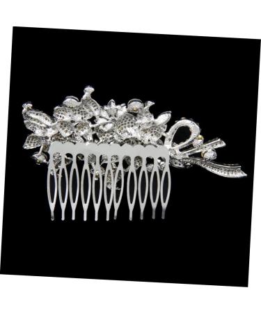 FRCOLOR Bridal Hair Comb Women Hair Clip Diamond Headpiece Rhinestone Headpiece Hair Teasing Comb Teasing Combs for Women Womens Hair Accessories Tiara Hair Plug Wedding Dress Miss - Buy Online on GoSupps.com
