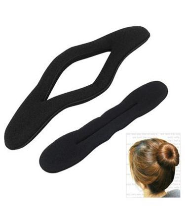 Jiahao Strong Holder Hair Sponge - Improved Foam Donut Maker for Perfect Ponytail & Bun - 4 Magic Beauty Hairstyle Tools (2 Large & 2 Small) - Buy Online on GoSupps.com