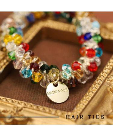 Sinalty Baroque Rhinestone Headband - Colorful Crystal Hair Hoop for Women - Buy Online on GoSupps.com