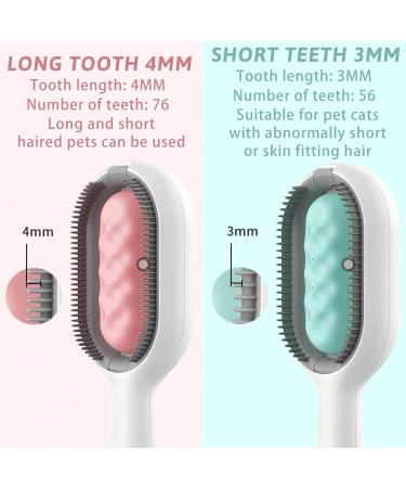 4-in-1 Universal Pet Knot Remover & Self-Cleaning Cat Brush | Animal Hair Cleaning Brush with Water Tank & Wet Wipes | Multifunctional Pet Care Solution - Buy Online on GoSupps.com