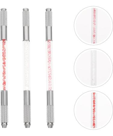 CLISPEED Stylos Sourcils Double Embout en Alliage d'Aluminium Inoxydable Lot de 3 Pi ces Couleurs Assorties Outils Manuels Multifonctions pour Microblading Eyeliner et Tatouage des - Buy Online on GoSupps.com