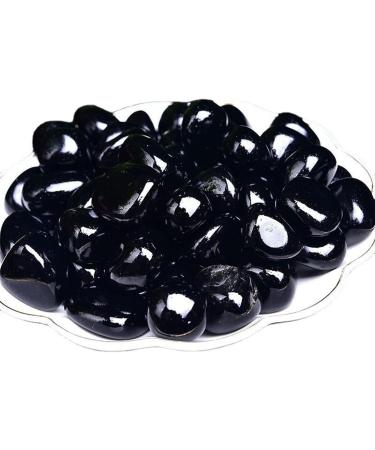 Large Black Obsidian Healing Crystal Stones 1.25-2.0 - Natural Reiki Gemstones for Energy Healing, Witchcraft, Meditation - Buy Online on GoSupps.com