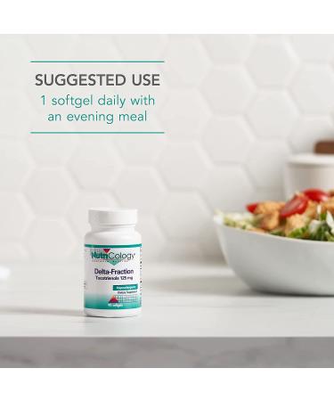Nutricology Delta-Fraction Tocotrienols 125 mg - 90 Softgels for Optimal Health - Buy Online on GoSupps.com