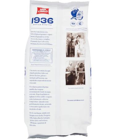  Italian Gourmet E.R. San Carlo 1936 Set of 3 salted potato chips 150 g + Gourmet Italian Pulp 400 g - Buy Online on GoSupps.com