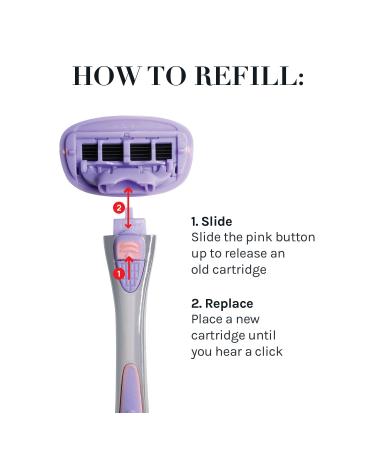 AOA Studio Women's Blade 8 Refills Smooth Shave for Sensitive Skin - Buy Online on GoSupps.com