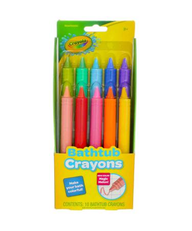 Crayola Bathtub Crayons Set - 9 Crayons + Bonus for Ages 3+ - Buy Online on GoSupps.com