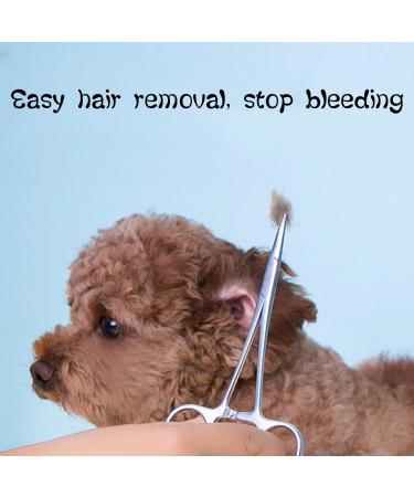 14cm Professional Straight Hemostat Hemostat Forceps Dog Grooming Scissors Piercing Forceps Tainless Steel Dog Ear Hair Puller Pet Dog Ear Hair Grooming Tweezers - Buy Online on GoSupps.com