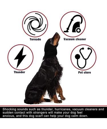 3 Pcs Calming Dog Ear Muffs for Anxiety Relief - Noise Protection & Warmth for Dogs & Cats - Buy Online on GoSupps.com
