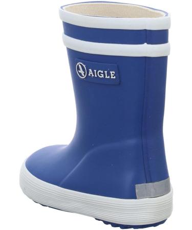 Aigle Unisex Kid's Baby Flac Wellington Boots - Blue | Size 3 UK Child - Buy Online on GoSupps.com
