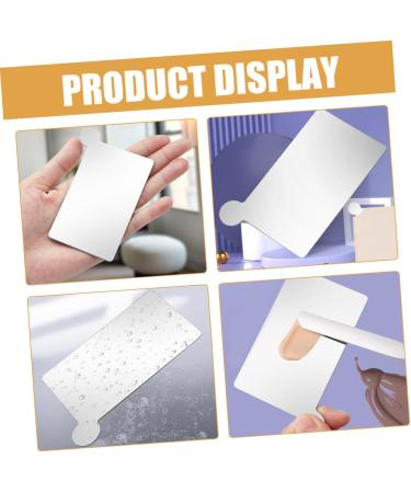 Palette de Maquillage Miroir Portable Acier Inoxydable pour Fond de Teint et M lange de Couleurs Compacte pour Artistes Maquilleurs - Buy Online on GoSupps.com