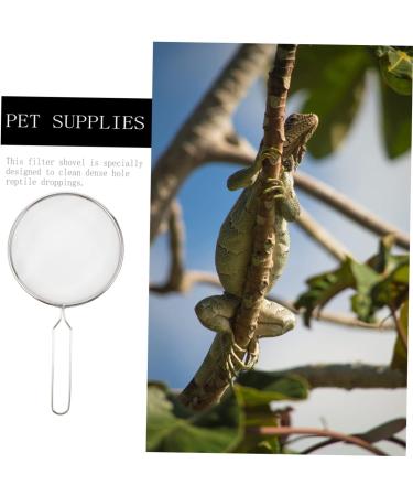 GANAZONO 2pcs Pet Sand Shovel para Pecera Fine Sand Sifter Fish Silver Barbed Wire 26x14cmx2pcs Silverx2pcs - Buy Online on GoSupps.com