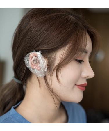 100PCS Disposable Ear Protector Covers Shower Caps for Hair Dying - Clear - Buy Online on GoSupps.com