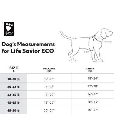 Hurtta ECO Life Savior Dog Life Jacket Peacock 20-30 lb 20-30 lb Peacock - Buy Online on GoSupps.com